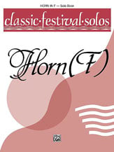 Classic Festival Solos Vol. 1 French Horn Solo Part cover Thumbnail
